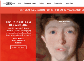 Isabella Stewart Gardner Museum screenshot
